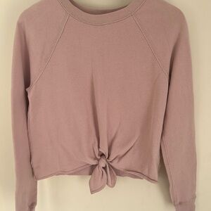 Women's Pink Knotted Top